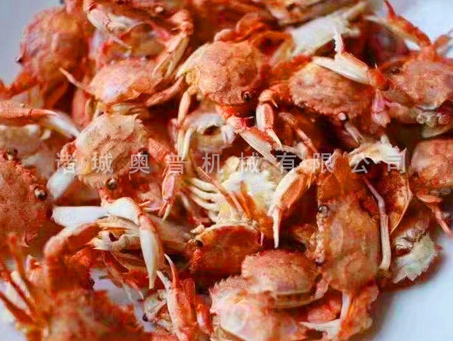 Crab vacuum fryer